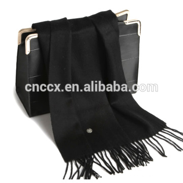 15CSSPK57 Best quliaty winter warm thick solid colour plain cashmere scarf